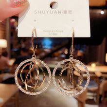 Load image into Gallery viewer, Skhek  New Women&#39;s Earrings Korean Stud Earrings For Women Vintage Pearl Dangle Drop Gold Earring Set 2022 Trend Earings Female Jewelry