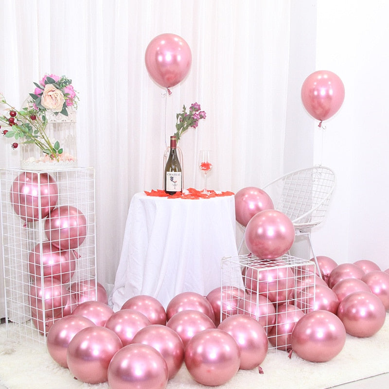 25pcs Rose Gold Metal Ballon Bride To Be Happy Ladies Hen Party Decor Miss To Mrs Wedding Party Bridal Shower Suppli Baby Shower