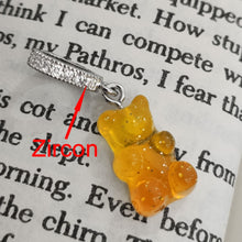 Load image into Gallery viewer, Skhek 2022 New Cute Colorful Gummy Zircon Bear Pendant Necklace Fashion Acrylic Mushroom Charm Necklace For Women Girls Party Jewelry