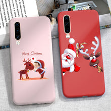 Load image into Gallery viewer, Soft Christmas Phone Case FOR Huawei P40 Lite E P30 PRO P20 P10 P9 P Smart Z Plus 2018 2019 2020 2021 P30 Lite Cover Silicone