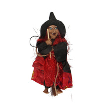 Load image into Gallery viewer, SKHEK Halloween Halloween Horror Witch Figurine Hanging DIY Decoration Pendant Ornaments For Party Garden Happy Halloween Holiday Bar Decor