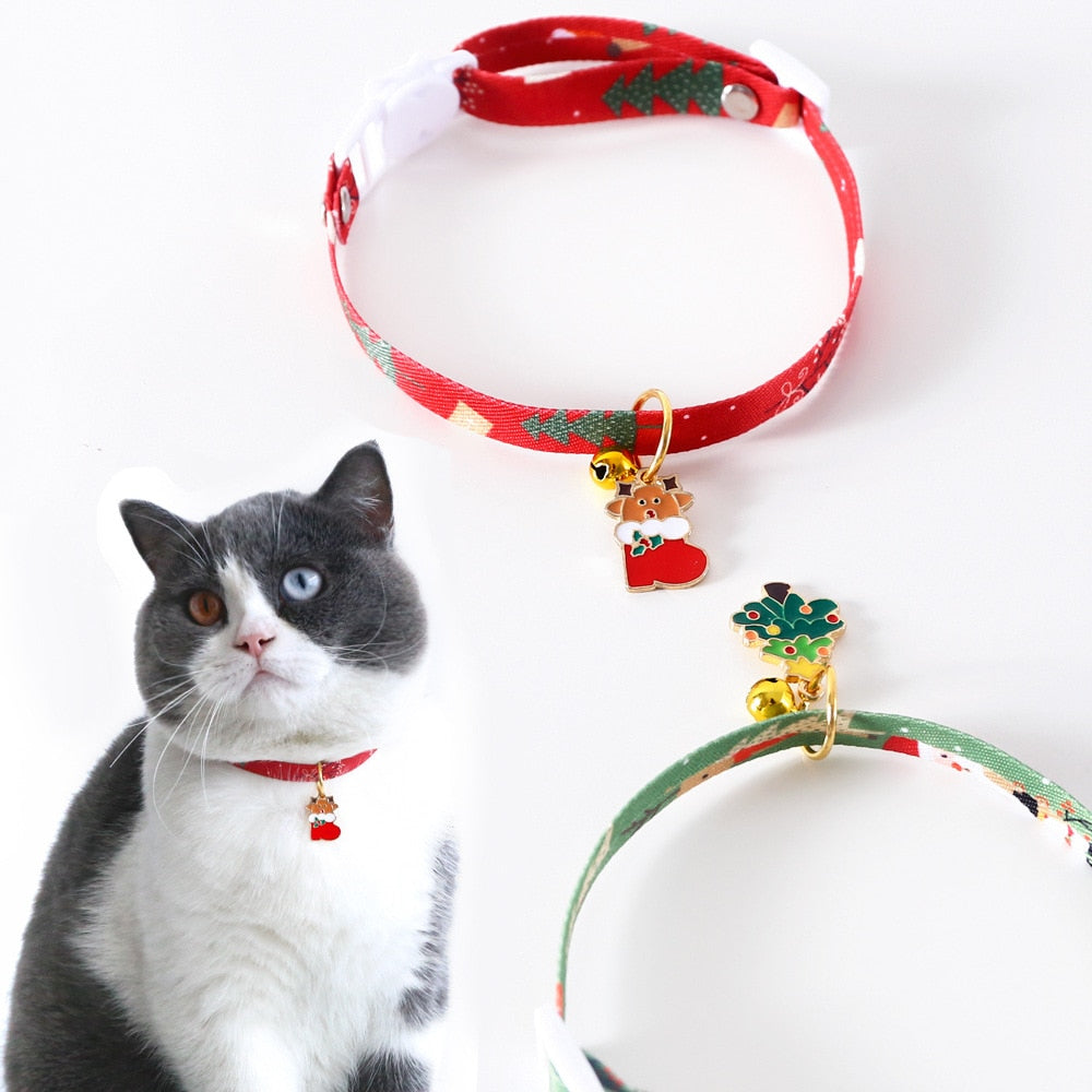 Christmas bell pendant Dog Cat accessories Dog Cat collar  Cat toy Dog costume Pet furniture Cat supplies coleira gato pet