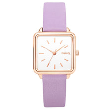 Load image into Gallery viewer, Christmas Gift Gaiety Brand Fashion Women Watch Simple Square Leather Band Bracelet Ladies Watches Quartz Wristwatch Female Clock Dropshipping