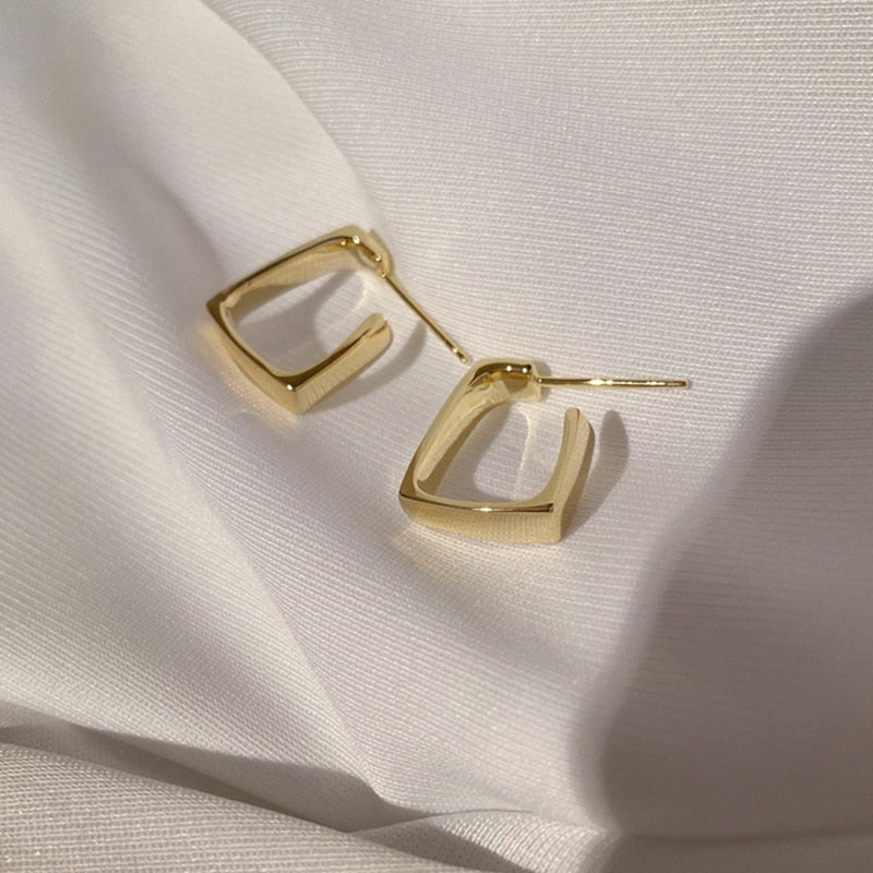 New Minimalist Vintag Style Women's Geometric Shape Trend Earrings Engagement Anniversary Ladies Decorative Accessories Set