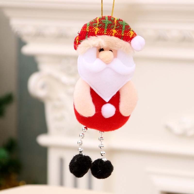 Santa Claus Merry Christmas Ornaments Hanging Snowman Xmas Tree Toy Doll Gifts Christmas Decorations for home New Year Navidad