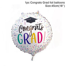 Load image into Gallery viewer, Skhek Graduation Party Graduation Balloons 2022 Graduation Party Decorations Congrats Grad Banner Graduation Backdrop Class Of 2022 Photo Booth Props