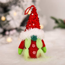 Load image into Gallery viewer, Leprechaun doll pendant with light Christmas Decoration Christmas Decorations For Home Christmas Decorations 2021 2022  natal