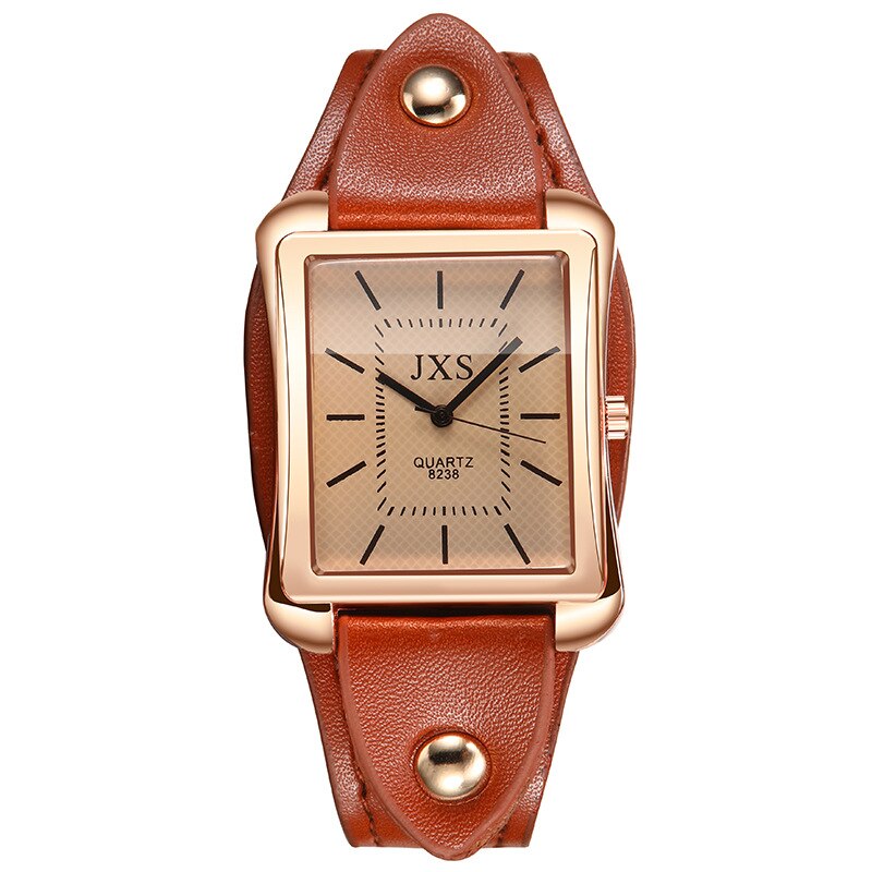 Christmas Gift Brand square watch Women Bracelet Watches Contracted Leather Crystal WristWatches Women Dress Ladies Quartz Clock Dropshiping