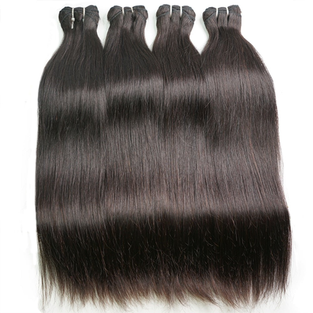 Human Hair Bundle Straight Human Hair Bundles 1/3/4 Pcs/Lot Sew In Hair Extensions Natural Color 8-30 inch Hair Weave Brazilian