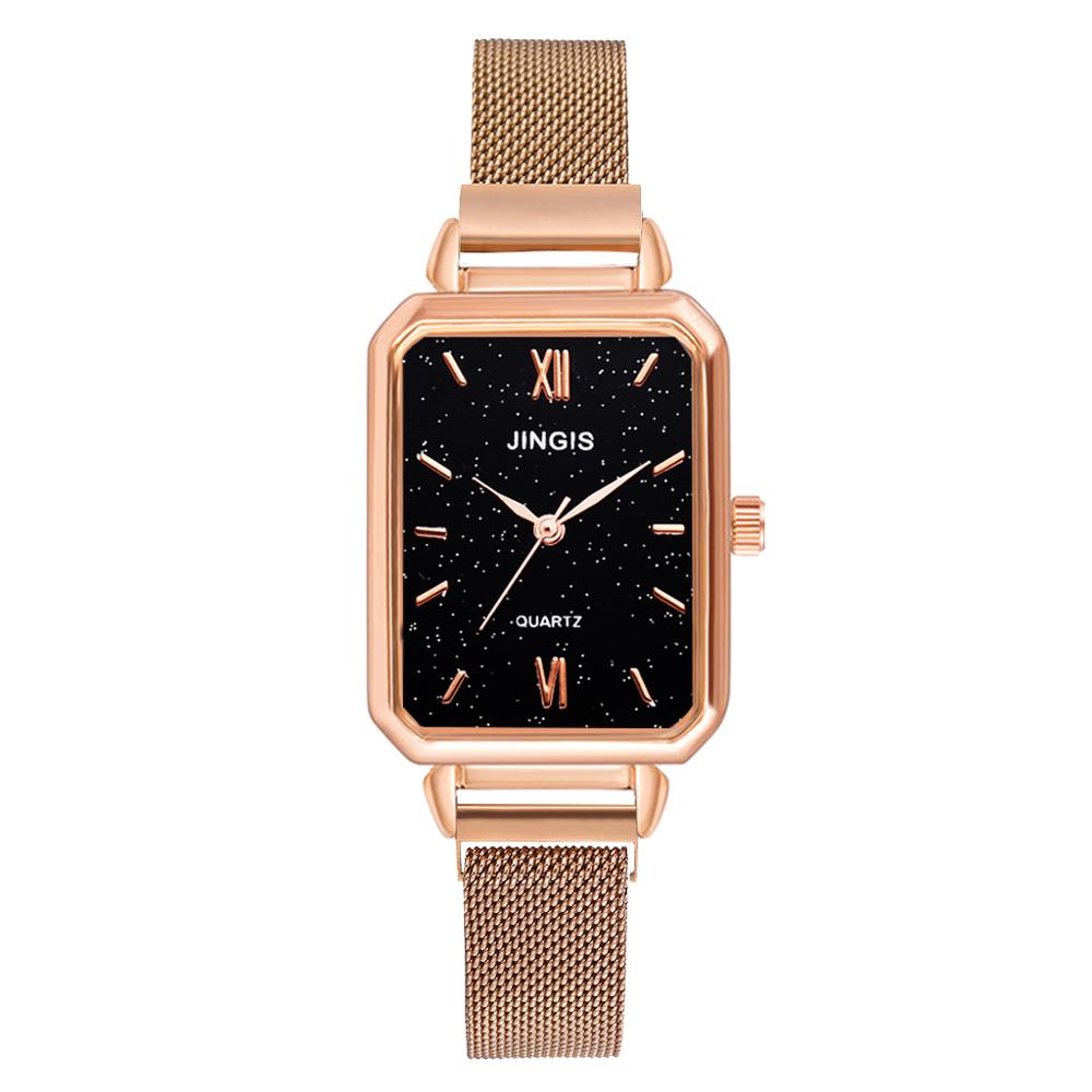 Christmas Gift Watch For Women Magnetic Starry Sky Clock Luxury Women Watches Fashion Rectangular Dial Female Quartz Wristwatches Reloj Mujer