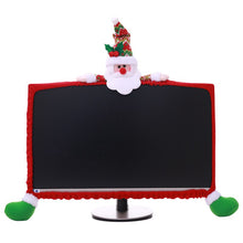Load image into Gallery viewer, New Christmas Decorations 3D Cartoon Computer Cover Non-woven Computer Dress Up Home Office Campus Creative Decoration