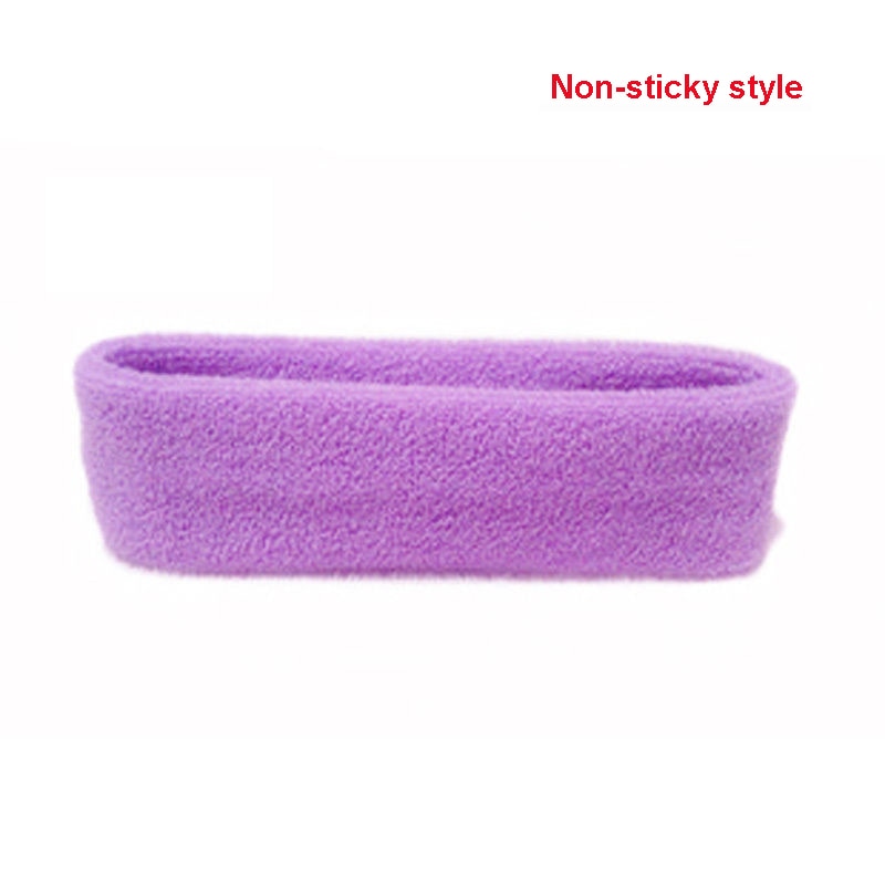 Towel Head Band Sweat Hairband Head Wrap Non-slip Stretchable Washable Headband Hair band for Sports Face Wash Makeup