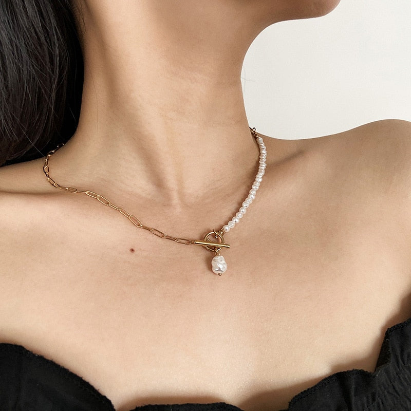 Skhek  2022 New Fine Long Tassel Shiny Crystal Fresh Pendant Necklaces For Women Temperament Hyperbole Style Necklace Jewelry Gifts