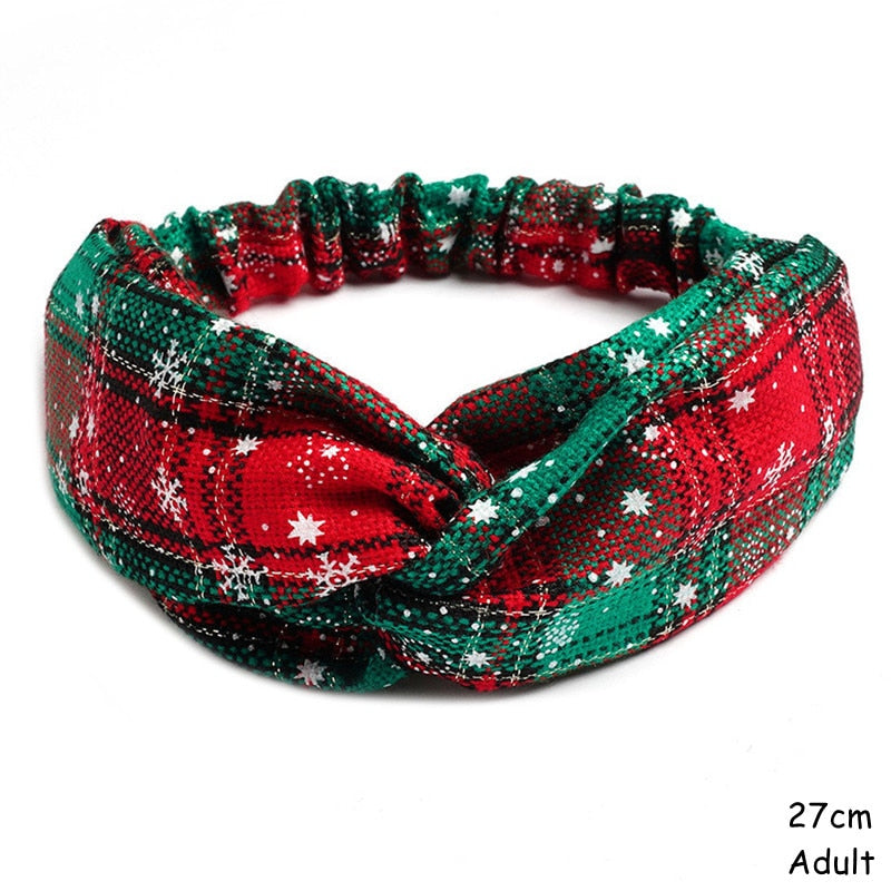Christmas Gift New Year 2022 Gifts Navidad 2021 Christmas Headband Parent-child Hairbands Hair Accessories Christmas Decorations for Home Natal