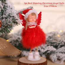 Load image into Gallery viewer, Christmas Gift Christmas Angel Dolls Xmas Tree Hanging Ornament Christmas Decoration for Home Pendant 2022 New Year Gifts Noel Natal Supplies