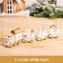 Load image into Gallery viewer, Christmas Gift Merry Christmas Wooden Train Ornament Christmas Decoration For Home Santa Claus Gift Natal Navidad Noel 2022 New Year Xmas Decor