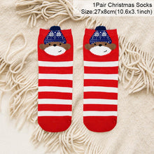 Load image into Gallery viewer, Cartoon Christmas Socks Ornaments Merry Christmas Decorations For Home Christmas Gifts Xmas Noel Navidad Happy New Year Supplies