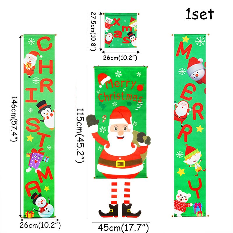 Merry Christmas Decor for Home Door Decor Hanging Garland Navidad 2022 Christmas Ornaments Xmas New Year 2022 Decor Kerst Noel