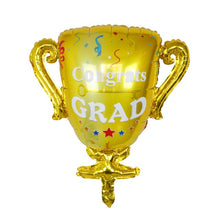 Load image into Gallery viewer, Skhek Graduation Party 1pc Congratulation Party Foil Helium Balloon Graduate Doctor Good Students Decoration Congrats Supplies Air Ball globos