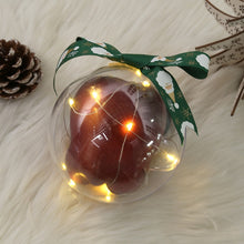 Load image into Gallery viewer, Christmas Eve Apple Packaging Box Christmas Net Red Ping An Fruit Box High Translucent Acrylic Flash Creative Hand Xmas Gift Box