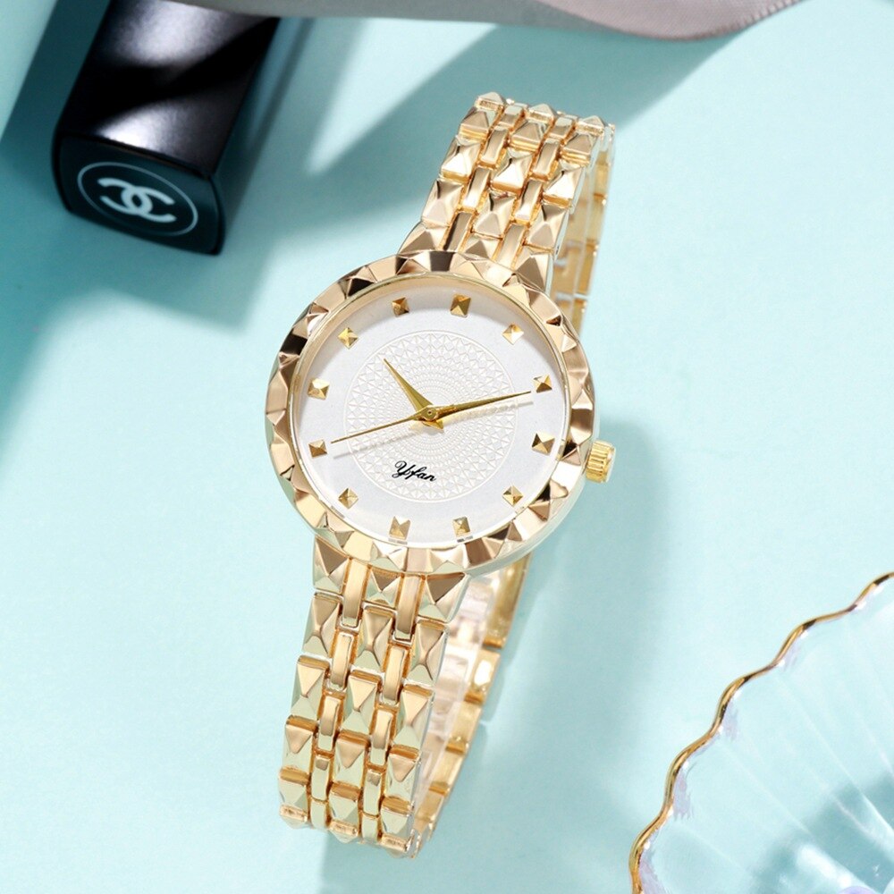 Christmas Gift Watches Women Fashion Luxury Stainless Steel Ladies Bracelet Watch Quartz Dress Wristwatch Feminino Reloj Mujer Wrist  for Gift