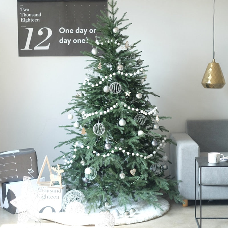 Designer 10CM Shiny Gold Silver Spherical Christmas Tree Pendant Christmas Decorations Home Decor Navidad Christmas Ornaments