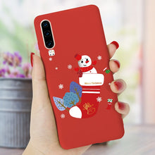 Load image into Gallery viewer, Soft Christmas Phone Case FOR Huawei P40 Lite E P30 PRO P20 P10 P9 P Smart Z Plus 2018 2019 2020 2021 P30 Lite Cover Silicone