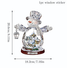 Load image into Gallery viewer, Christmas Gift Christmas Tree Santa Snowman Window Paste Stickers Merry Christmas Decoration For Home 2021 Xmas Navidad Gifts New Year 2022