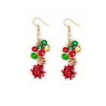 Load image into Gallery viewer, Christmas Earrings Sets Colorful Bell Drop Earring For Women Christmas Ornaments Girl Jewelry Party Accessories
