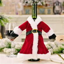 Load image into Gallery viewer, Christmas Gift Christmas Wine Bottle Cover Santa Claus Skirt Ornaments Champagne Bottle Cover Decor Home Restaurant New Year Table Decoration