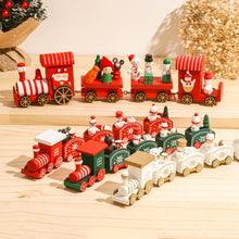 Load image into Gallery viewer, Christmas Gift Christmas Train Merry Christmas Decorations For Home 2021 Cristmas Wooden Ornament Xmas Navidad Noel Gifts New Year 2022