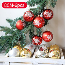 Load image into Gallery viewer, LadyCC Christmas Tree Ornament Hand Painted Christmas Ball Christmas Wreath 8cm6cm Transparent Party Ball Christmas Decorations