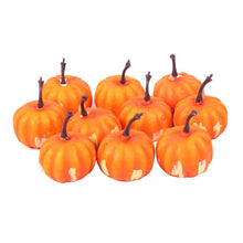 Load image into Gallery viewer, Christmas Gift Mini Simulation Artificial Pumpkin Happy Halloween Decoration Prop Fall Harvest Wreath Autumn Wedding Decoration Thanksgiving