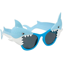 Load image into Gallery viewer, Children Shark Glasses Shark Theme Parti Hawaii Kids Birthday Party Fav Boy Funny Ocean One 1st Birthday Party Baby Shower Shark