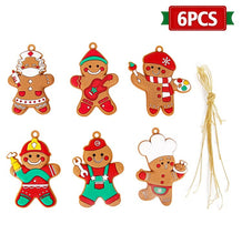 Load image into Gallery viewer, Christmas Gift Gingerbread Christmas Tree Pendant Merry Christmas Decoration for Home 2021 Xmas Gifts Navidad Christmas Tree Ornaments New Year