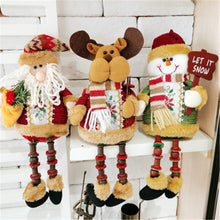 Load image into Gallery viewer, Christmas Gift Christmas Decoration For Santa Claus Snowman Elk Doll Kids Xmas Tree Decor Home Hanging Merry Christmas Ornaments New Year Gift