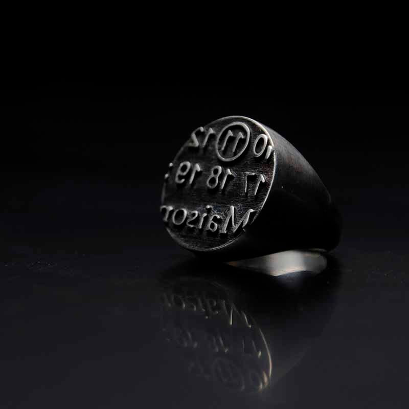 Skhek Gothic Style Punk Rock Retro Design Number Rings For Man Women Jewelry Stainless Steel Best Friend Party Lucky Gifts Bague Femme