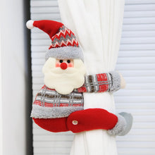 Load image into Gallery viewer, Christmas Curtain Buckle Old Man Snowman Curtain Buckle New Year Xmas navidad Christmas Decorations Doll Buckle Window Pendant
