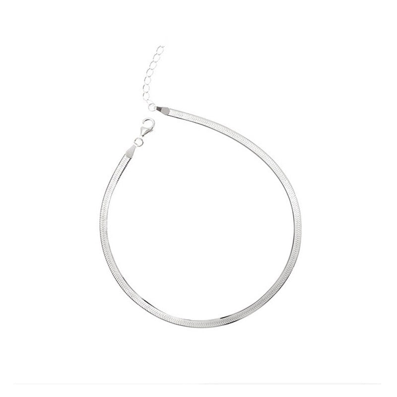 925 Sterling Silver Snake Bone Bracelet Temperament Sweet for Girlfriend Gift Fashion Women Jewelry