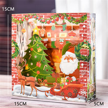 Load image into Gallery viewer, Merry Pop Up Christmas Cards for 3D Holiday Xmas New Year Greeting Cardfor Kids Wife Women Husband Gift