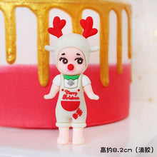 Load image into Gallery viewer, Merry Christmas Cake Toppers Santa Claus Doll Cake Decor Angel Doll Cupcake Topper 2021 Merry Christmas Decor for Home Noel