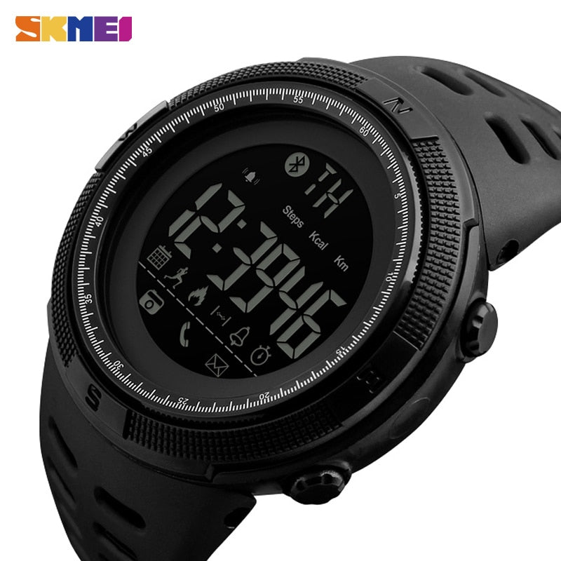 Christmas Gift SKMEI Watch Men Women Call Reminder Bluetooth