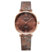 Load image into Gallery viewer, Christmas Gift NEW Fashion Watch Women Casual Leather Belt Watches Simple Ladies&#39;  Big Dial Sport Quartz Clock Dress Wristwatches Reloj Mujer