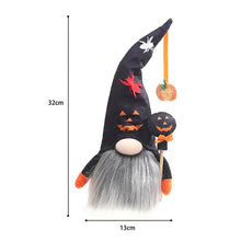 Load image into Gallery viewer, SKHEK Halloween Doll Hanging Pendant Ornament Witch Pumpkin Outdoor Tree Party Prop Kids Gift Home Decor Halloween Decoration For Home