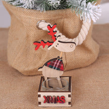 Load image into Gallery viewer, New Christmas Wooden Creative Elk Christmas Tree Ornaments, Showcases, Home Decoration Crafts Ornaments, Children&#39;s Gifts