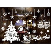 Load image into Gallery viewer, Christmas Gift Christmas Snowflake Window Stickers Merry Christmas Decoration for Home Christmas Wall Stickers Decals Decoration New Year 2022