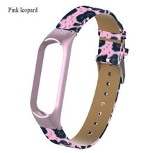Load image into Gallery viewer, Christmas Gift Personalized printed leather strap For XiaoMi Mi Band5 Mi Band 4 Bracelet Color printed Wristband for XiaoMi Mi Band 3 4 5 Strap