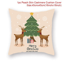 Load image into Gallery viewer, Christmas Gift Christmas Santa Claus Elk Cushion Cover Merry Christmas Decorations For Home 2021 Xmas Ornament Gift Noel Navidad Happy New Year