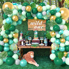 Load image into Gallery viewer, Skhek  Jungle Safari Birthday Party Balloon Garland Arch Kit Animal Balloons For Kids Boys Birthday Party Baby Shower Decorations