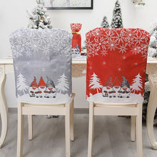 Load image into Gallery viewer, Christmas Gift Santa Hat Chair Covers Christmas Decor Dinner Chair Noel Xmas Cap Sets Dinner Table Hat Chair Back Covers for Home New Year 2022